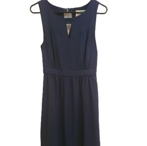 Modcloth Fervour Dark Navy Blue Dress
